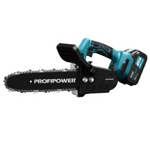 Аккумуляторная бесщеточная цепная пила ProfiPower, MKGSL-18V (Li-ion-1шт, 4.0Ач,10", 0-4500 об/мин, Аккумуляторная бесщеточная цепная пила ProfiPower, MKGSL-18V (Li-ion-1шт, 4.0Ач,10", 0-4500 об/мин,