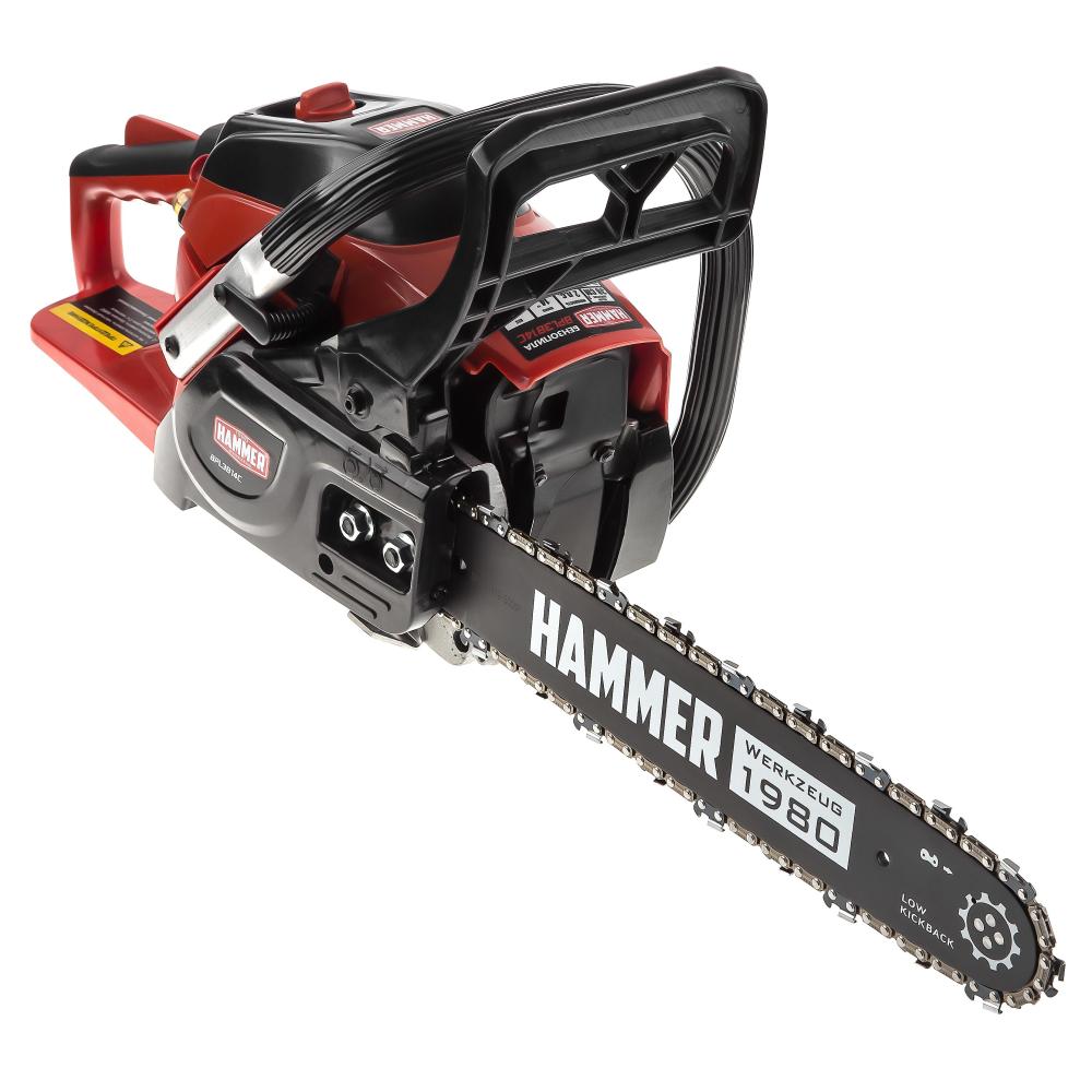Бензопила Hammer BPL3814C 1,47кВт/2лс 38см3 шина 14" цепь 3/8"-1,3мм-52 5кг Бензопила Hammer BPL3814C 1,47кВт/2лс 38см3 шина 14" цепь 3/8"-1,3мм-52 5кг