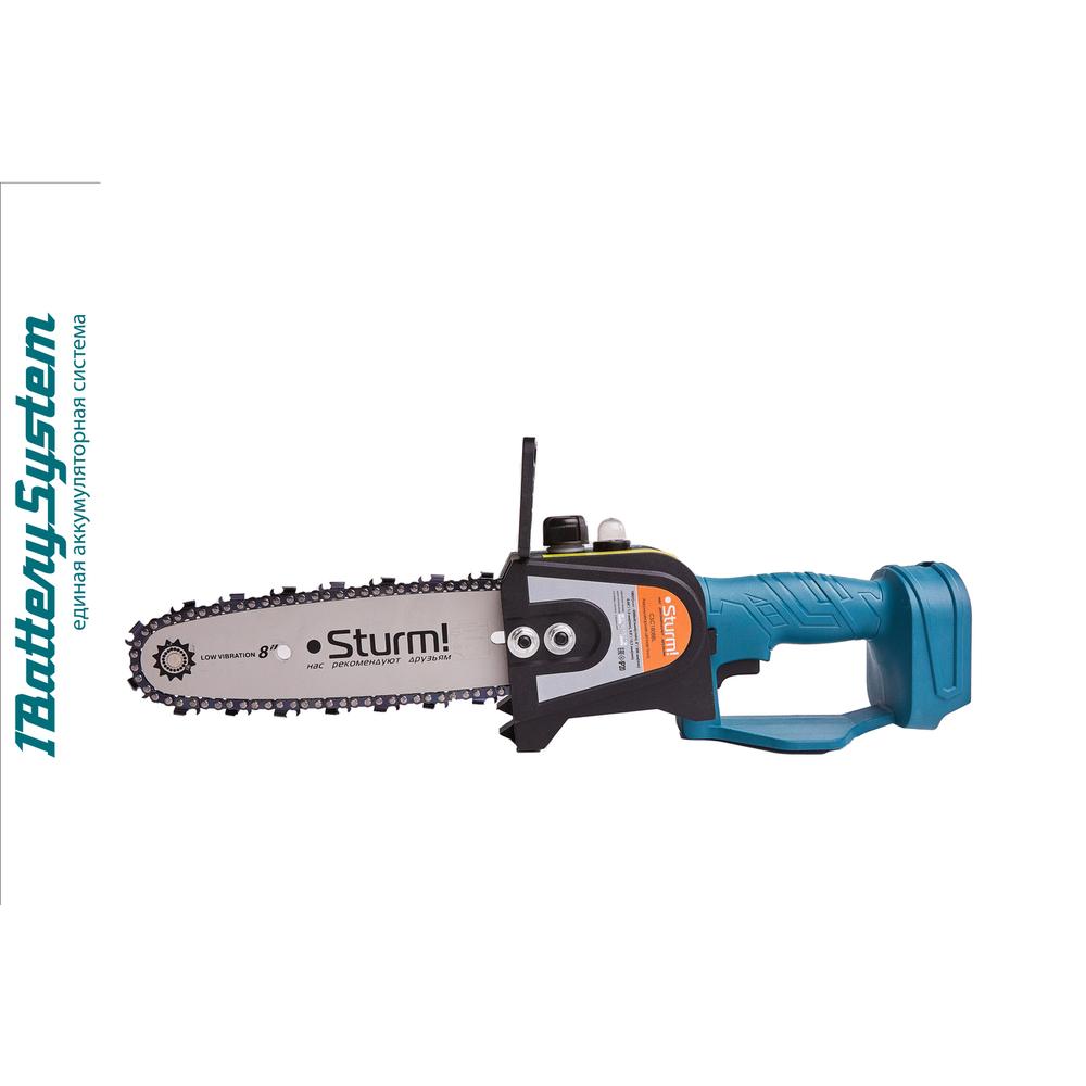 Аккумуляторная цепная пила Sturm! CSC1808BL 1BatterySystem без ЗУ и АКБ