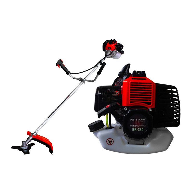 Триммер бензиновый VERTON garden BR-330 (33 см3,не разб. штанга, ремень, нож 3т,катушка) Триммер бензиновый VERTON garden BR-330 (33 см3,не разб. штанга, ремень, нож 3т,катушка)