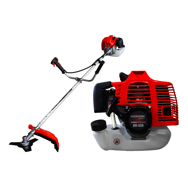 Триммер бензиновый VERTON garden BR-520 (52 см3, не разб. штанга, ремень, нож 3т, катушка) Триммер бензиновый VERTON garden BR-520 (52 см3, не разб. штанга, ремень, нож 3т, катушка)