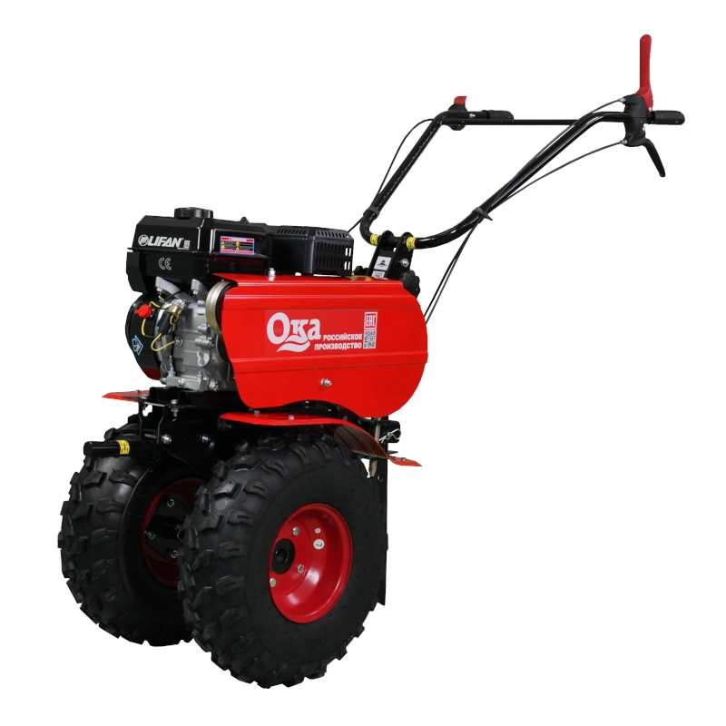 Мотоблок КАДВИ МБ-1Д2М13 Ока (дв. Lifan 230 8 л.с. на тросах, колеса 19х7-8) Мотоблок КАДВИ МБ-1Д2М13 Ока (дв. Lifan 230 8 л.с. на тросах, колеса 19х7-8)