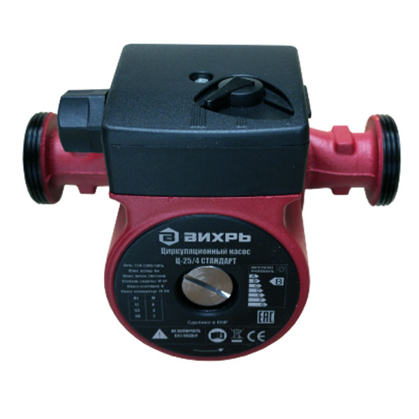 Циркуляционный насос Вихрь Ц-25/4 СТАНДАРТ Циркуляционный насос Вихрь Ц-25/4 СТАНДАРТ