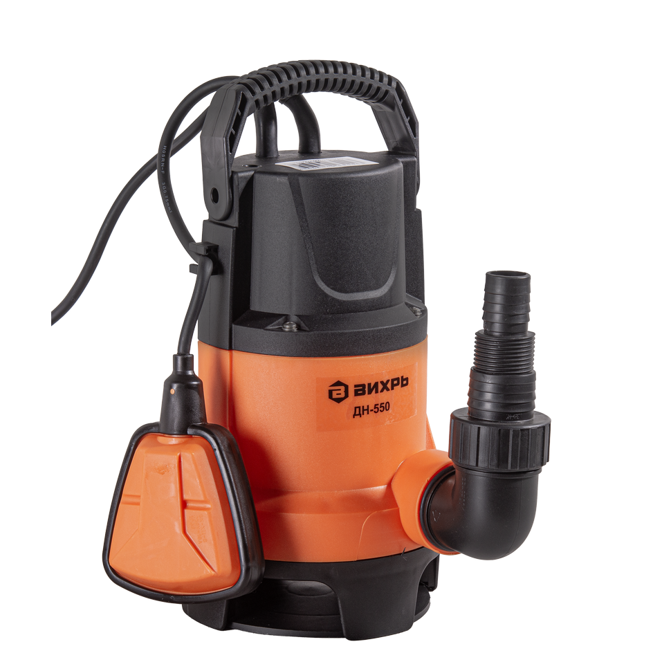 Насос дренажный Вихрь ДН-550 Насос дренажный Вихрь ДН-550