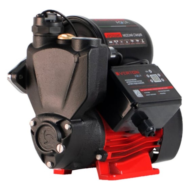 Насосная станция Verton AQUA APS300MS (300Вт, 35л/мин, 2л, гл. 8м, H 30м, вых. 1", 1.5 бар, дисплей) Насосная станция Verton AQUA APS300MS (300Вт, 35л/мин, 2л, гл. 8м, H 30м, вых. 1", 1.5 бар, дисплей)