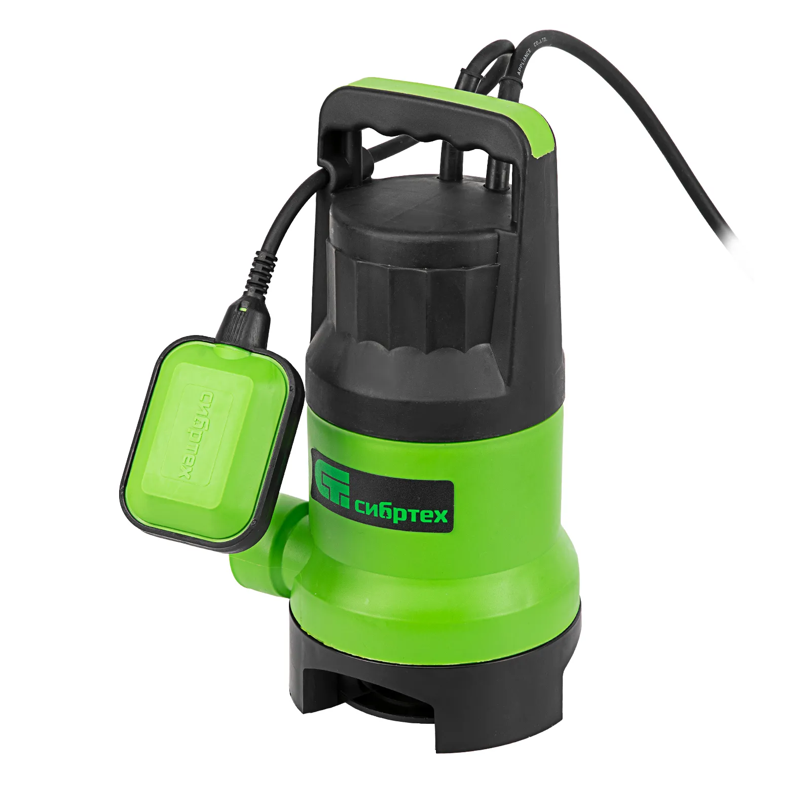 Дренажный насос Сибртех для грязной воды СДН800-35, 800 Вт, напор 9 м, 13500 л/ч