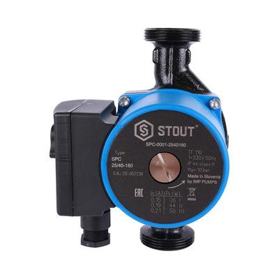 Циркуляционный насос STOUT 25/40-180 (SPC-0001-2540180) Циркуляционный насос STOUT 25/40-180 (SPC-0001-2540180)