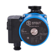 Циркуляционный насос STOUT 25/60-130 (SPC-0001-2560130) Циркуляционный насос STOUT 25/60-130 (SPC-0001-2560130)