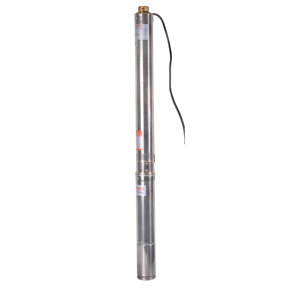 Насос скважинный Ресанта НС 50/85 d 75 мм кабель 50 м Насос скважинный Ресанта НС 50/85 d 75 мм кабель 50 м