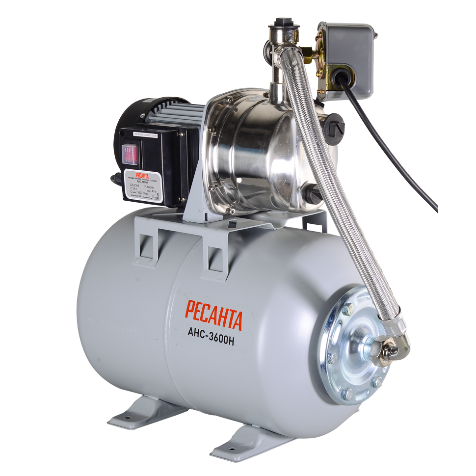 Насосная станция автономная Ресанта АНС-3600Н Насосная станция автономная Ресанта АНС-3600Н