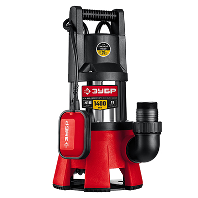 Дренажный насос ЗУБР НПГ-М3-1400-С
