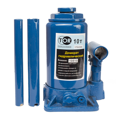 Бутылочный домкрат TOR ДГ 10 т
