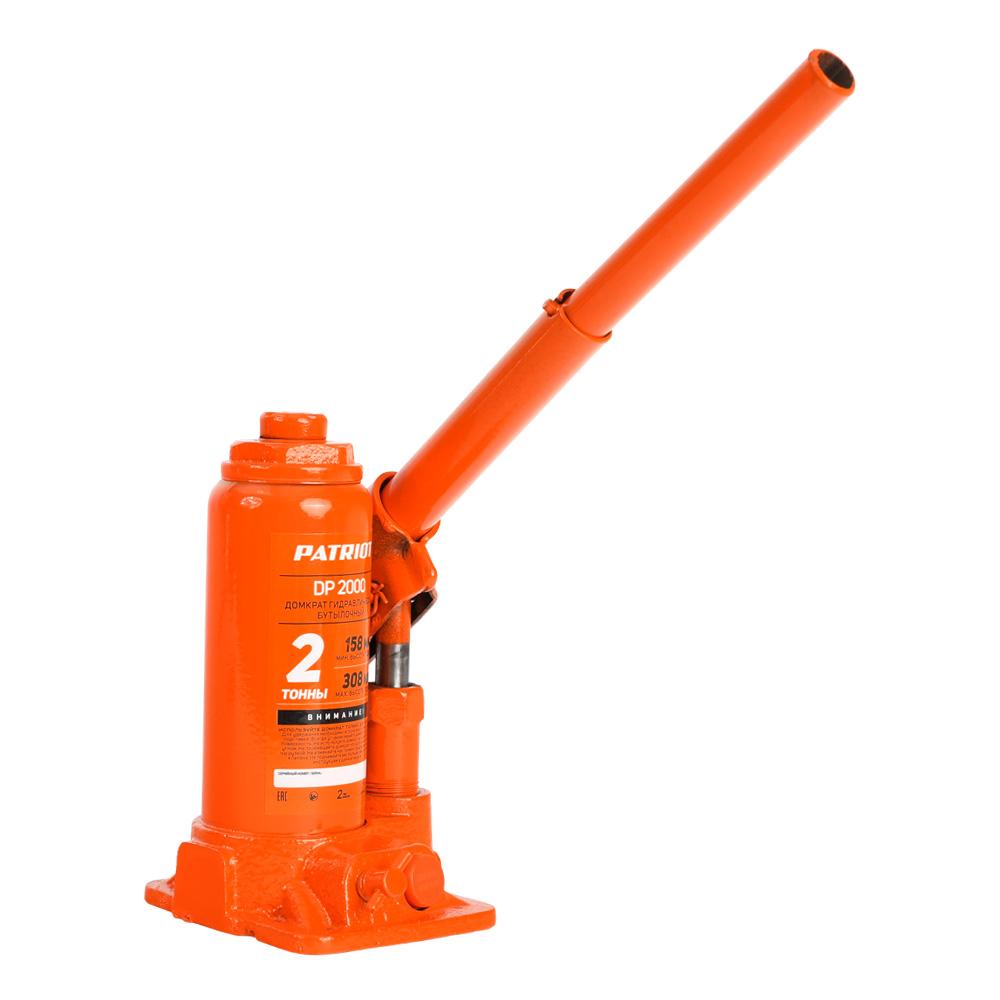 Домкрат бутылочный PATRIOT DB 2000 2T, высота подхвата 150мм, сталь Домкрат бутылочный PATRIOT DB 2000 2T, высота подхвата 150мм, сталь