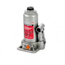 Домкрат гидравлический бутылочный, 5 т, h подъема 197-382 мм, в пластиковом кейсе Matrix Домкрат гидравлический бутылочный, 5 т, h подъема 197-382 мм, в пластиковом кейсе Matrix