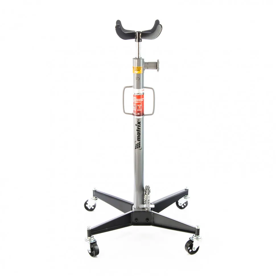 Стойка трансмиссионная гидравлическая, 0.5 т, H подъема 1130-1945 мм Matrix Стойка трансмиссионная гидравлическая, 0.5 т, H подъема 1130-1945 мм Matrix