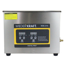 Ультразвуковая ванна (мойка) с подогревом 15 литров WIEDERKRAFT WDK-3115