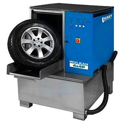 Автоматическая мойка колес гранулами Wulkan 4х4P