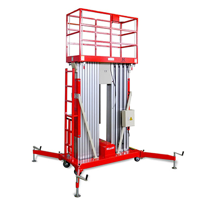 Телескопический двухмачтовый подъемник OXLIFT ZX-2-090 9000 мм 200 кг