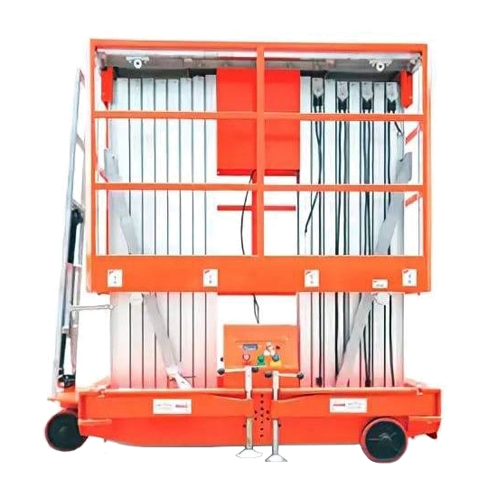 Подъемник мачтовый телескопический TOR GTWY6-200S AC 200 кг 6 м 2-мачтовый (от сети) (G)