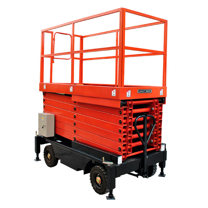 Подъемник ножничный несамоходный GROST Tower 500-12.85 АС380 Подъемник ножничный несамоходный GROST Tower 500-12.85 АС380