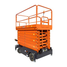 Самоходный ножничный подъёмник GROST Tower Drive 300-12.85 с выдвижной платформой