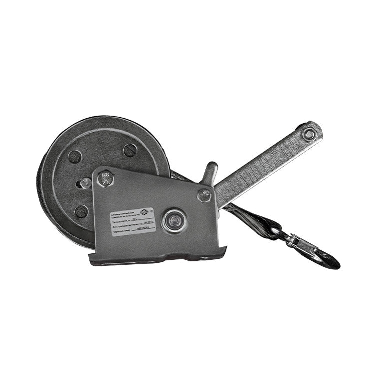 Лебедка ручная барабанная GEARSEN FD 544 кг, 10 м (лента)