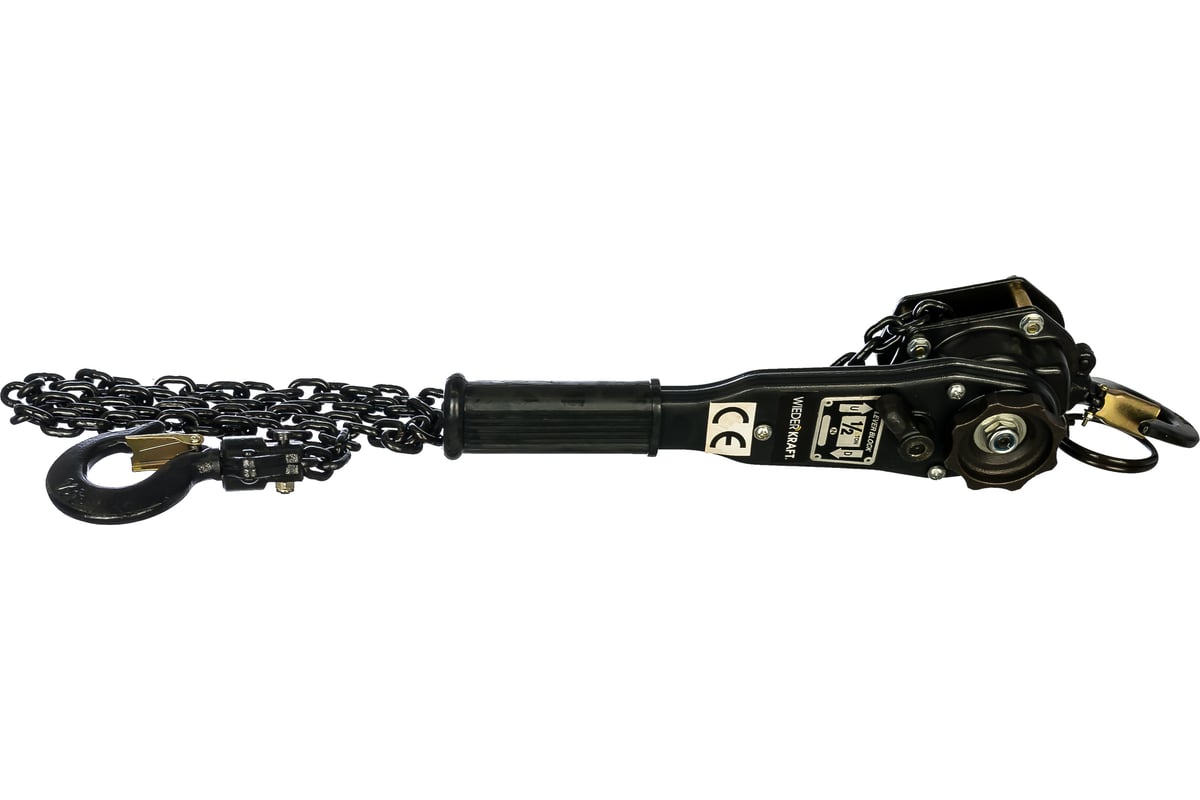 Таль механическая рычажная WIEDERKRAFT WDK-83050 500 кг