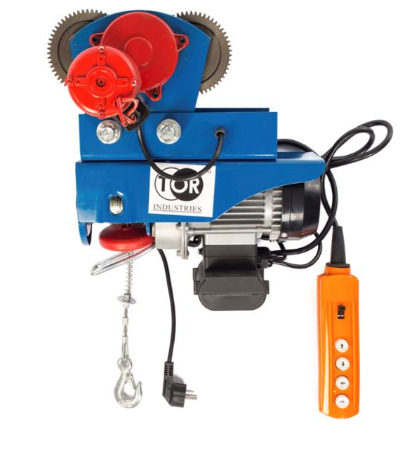 Таль электрическая TOR PA-250/500 12/6 м (J) (с тележкой) Таль электрическая TOR PA-250/500 12/6 м (J) (с тележкой)