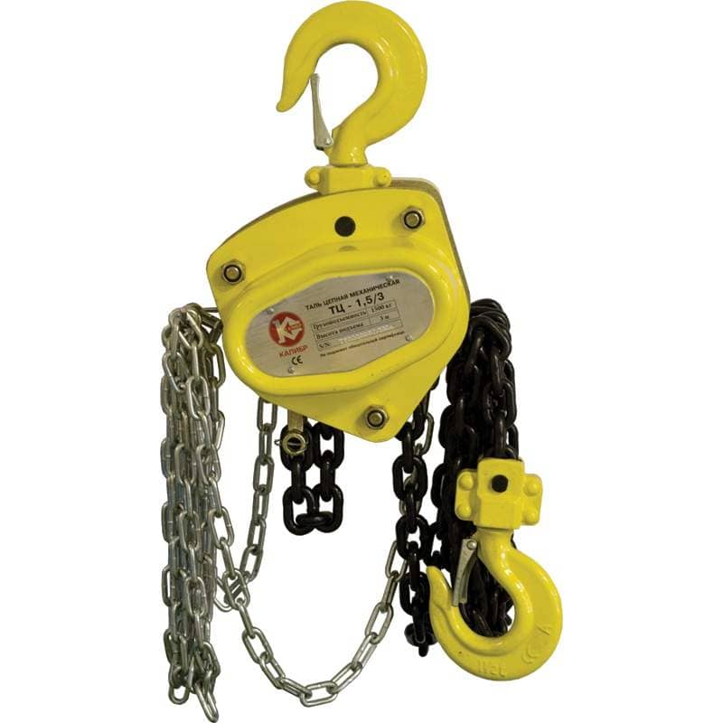 Таль цепная Калибр ТЦ-1,5/3