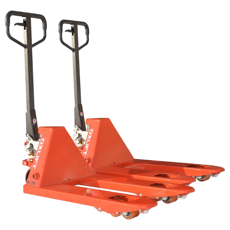 Коротковильная гидравлическая тележка OXLIFT OX25-PU100 Коротковильная гидравлическая тележка OXLIFT OX25-PU100