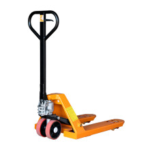 Укороченная тележка для поддонов 2 TON (550x800mm) резиновые колеса