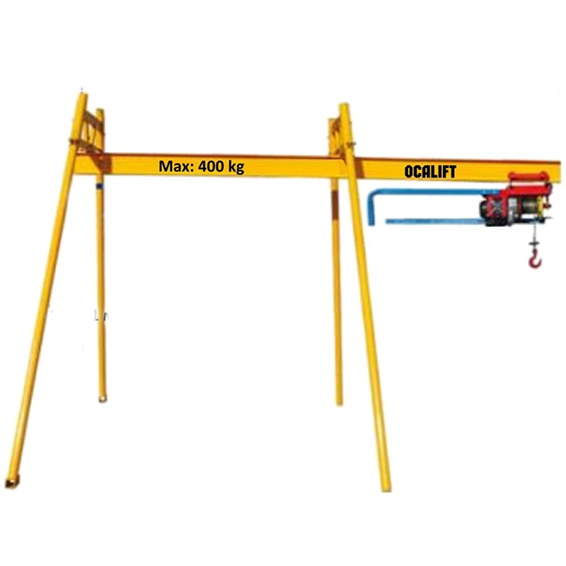 Мини-кран на крышу OCALIFT HT400 гп 400 кг 40м 220в