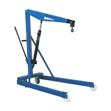 Кран гаражный гидравлический 1 т Werther-Oma W141, двухтактный насос