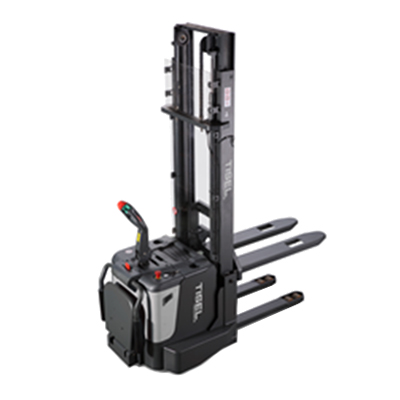 Штабелер самоходный Tisel ES1232 FDX Li-Ion с платформой и боковой поддержкой Штабелер самоходный Tisel ES1232 FDX Li-Ion с платформой и боковой поддержкой