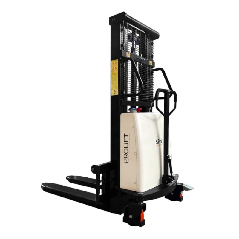 Электрический штабелер PROLIFT M2 SPN 2016 с раздвижными вилами Электрический штабелер PROLIFT M2 SPN 2016 с раздвижными вилами