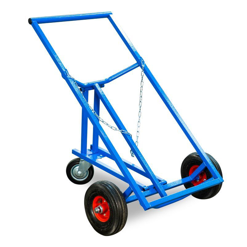 Тележка для металлических бочек TOR КБ-2 (250 пневмо+160 поворотное) Тележка для металлических бочек TOR КБ-2 (250 пневмо+160 поворотное)