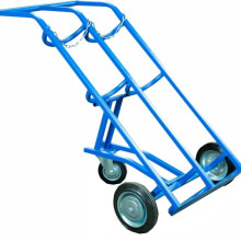 Тележка для газовых баллонов TOR ГБ-2, 2 баллона (250 литые колеса + 160 поворотное)