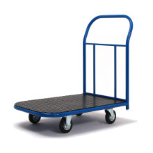 Платформенная тележка 125 мм Промышленник ПР-5.8 с резиновым покрытием Платформенная тележка 125 мм Промышленник ПР-5.8 с резиновым покрытием