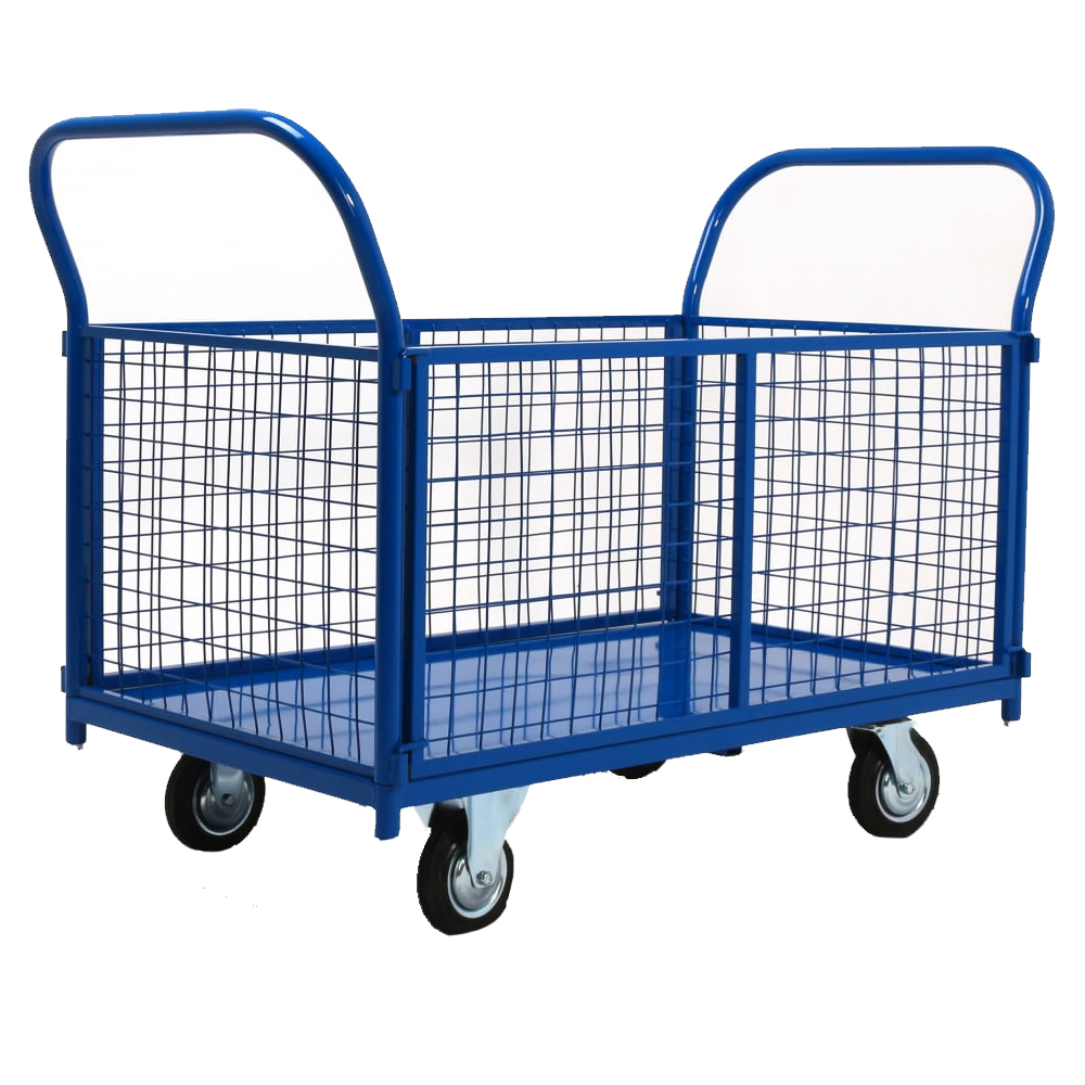 Платформенная бортовая тележка 500 мм, 160 мм Промышленник ПС-6.12