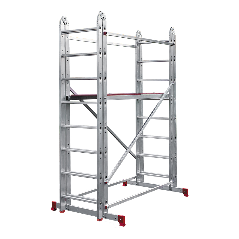 Вышка-тура шарнирная Новая Высота NV 2440, помост 1,379х0,497 м, раб. выс. 5,435 м