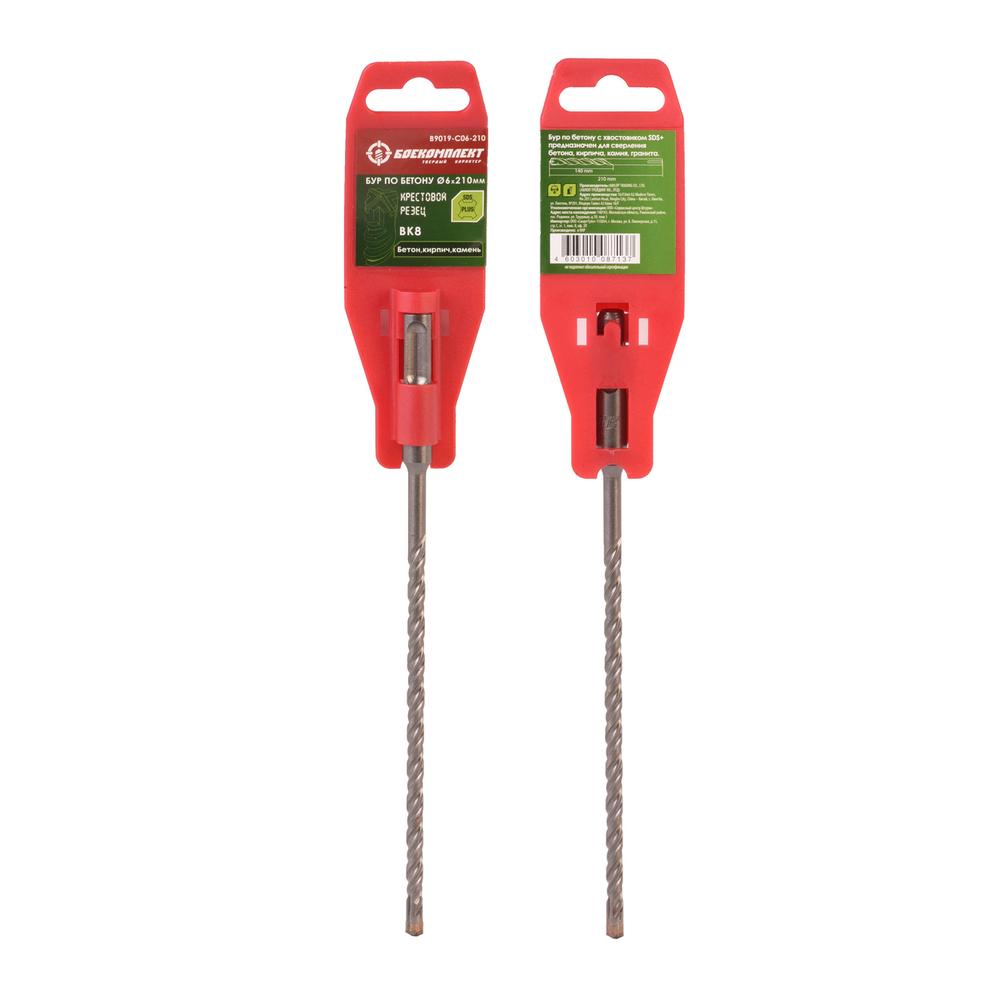 Бур SDS+ БОЕКОМПЛЕКТ B9019-C06-210 Бур SDS+ БОЕКОМПЛЕКТ B9019-C06-210