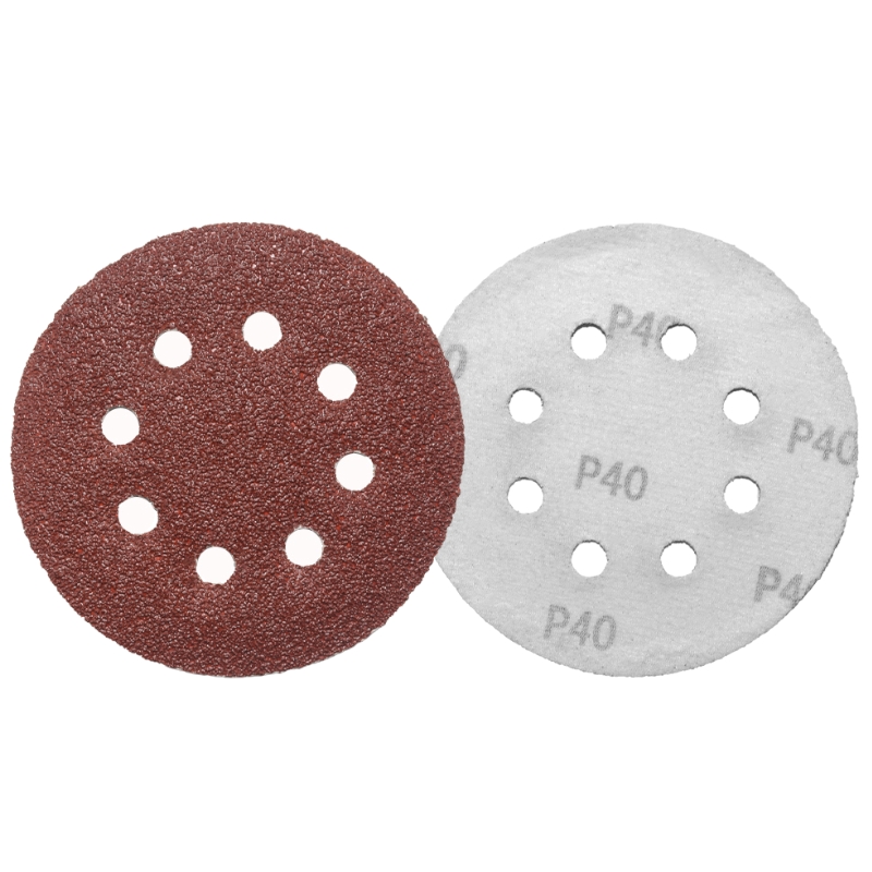Шлифовальная бумага для орбитальной шлифовальной машины VLN 382/385 Villager SD 40WM 6/1 - 8 отверстий Шлифовальная бумага для орбитальной шлифовальной машины VLN 382/385 Villager SD 40WM 6/1 - 8 отверстий
