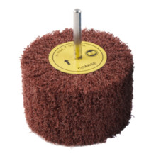 Абразивный шлифовальный валик на нетканевой основе с шпинделем 80x50x6 мм очень мелкое зерно Абразивный шлифовальный валик на нетканевой основе с шпинделем 80x50x6 мм очень мелкое зерно