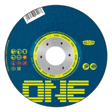 Диск отрезной 41 Tyrolit One 2 в 1 A46Q-BFO 125x1,6x22,23 мм