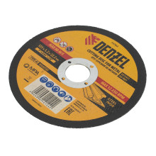 Круг отрезной по металлу Denzel 125х1.2х22.2 мм Круг отрезной по металлу Denzel 125х1.2х22.2 мм