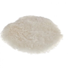 Насадка полировальная под липучку, 180 мм, натуральная шерсть Matrix