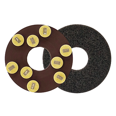 Алмазный пад Linolit #60/80 Hybrid-11,5-RT_PT 230 мм