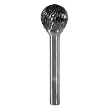 Борфреза сферическая KORNOR D1210NFM06 по алюминию (крупная насечка)