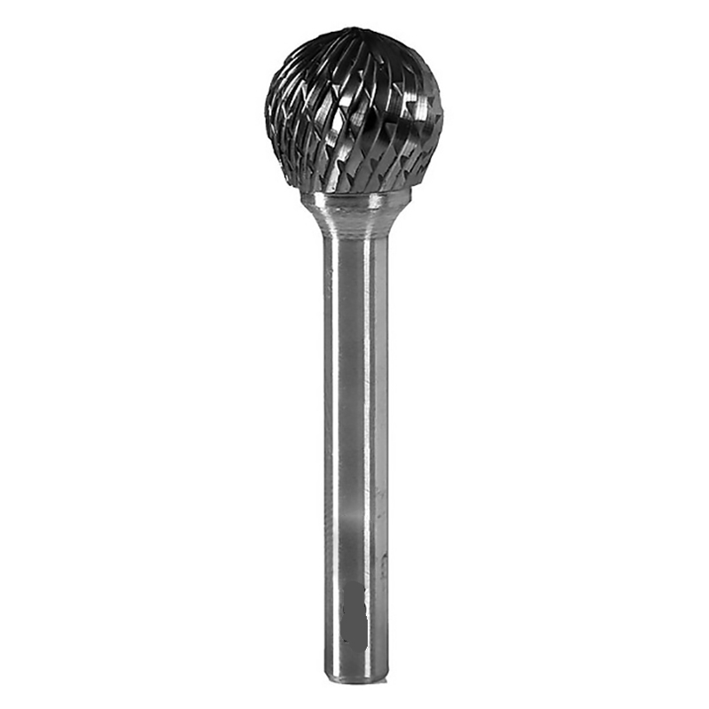 Борфреза сферическая KORNOR D1210NFM06 по алюминию (крупная насечка)