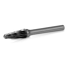 L1025C06 Борфреза твердосплавная в форме закругленного конуса по алюминию Rotorica тип L / KEL L1025C06 Борфреза твердосплавная в форме закругленного конуса по алюминию Rotorica тип L / KEL